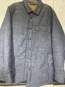 Jeremiah blaue Stepphemdjacke Herren Größe L " - Bild 1 von 4