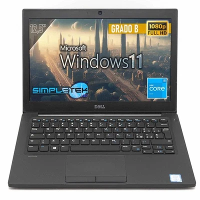 Dell 7280 I5 12,5 " Windows 11 Pro 4gb 120gb Computer Portable La Reconditioned - Image 1 of 4