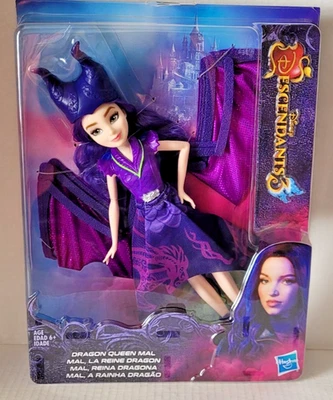 Descendants 3 DRAGON QUEEN MAL Fashion Doll Winged 2018 - Image 1 of 4