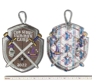 SCOUT BSA 2022 TOMAHAWK CAMP RESERVATION CUB SUMMER CAMP SHIELD PATCH NSC MN WI - Picture 1 of 1