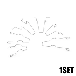 6pcs Headlight Bulb Spring Clips Car Headlamp Light Bulb Retainer Fastener Clip - Picture 1 of 11