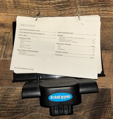 Total Gym platinum plus Exercise Flip Chart & Mount Stand - image 1 of 3