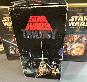 Star Wars Trilogy. Special Edition Box Set. VHS Video Tape. 1988 vintage Plus 2 - Picture 1 of 15