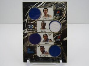 NASH/ PAUL/ DIAW/BAYLOR 2006-07 TOPPS LUXURY BOX 7-PLAYER GAME-USED PATCH #12/99
