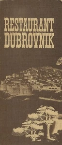 Vintage DUBROVNIK Restaurant Speisekarte, Deutschland - Bild 1 von 3