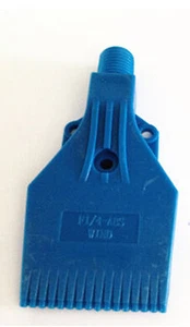 10 Stück NEU BLAU ABS Luftgebläse Luftdüse Luftmesser 1/4" B3 - Bild 1 von 1