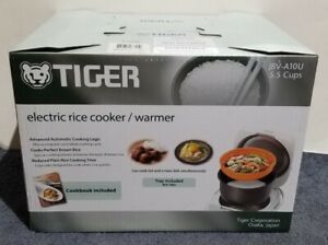Tiger JBV-A10U White 5.5 Cup Electric Rice Cooker/Warmer ☆ New