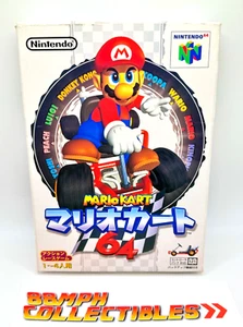 Casi COMO NUEVO MARIO KART 64 Nintendo N64 Japón Japonés + Insertos. ¡Se envía desde 🇺🇸! - Imagen 1 de 14