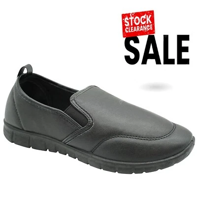 INSPIRE ME Ladies Trainers Walking School Shoes Memory Insole Pumps Foot-wear Thick Heel