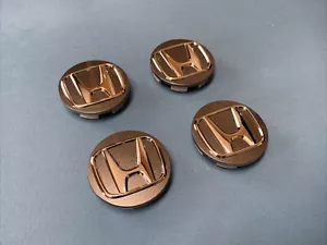 2018-2022 Honda Accord Lx Ex Exl Touring Center Wheel Hub Cap Gray 4 Pc Set Oem - Picture 1 of 12
