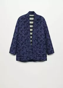 Brandneu mit Etikett Mango Damenjacke im Kimono-Stil Größe UK 4 - 6 - Bild 1 von 10