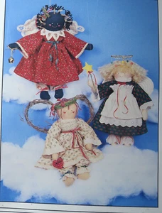 My Sister & I craft pattern ANGEL DOLLS - Picture 1 of 3