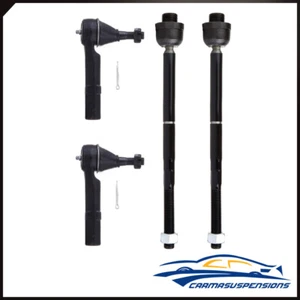 Nuevo kit de eslabones de extremo de varilla de amarre exterior interior delantero 4 piezas para Cadillac Escalade 2007-14 - Imagen 1 de 6