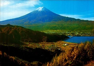 Misaka Pass Mount Fuji Postcard Japan. Old Vintage 70s 80s Mountain Landscape - Picture 1 of 2