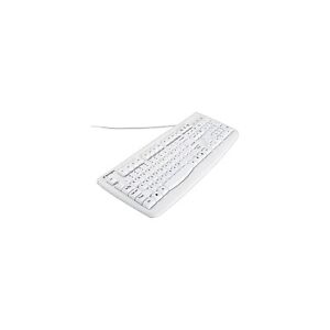 Kensington Washable Keyboard Wired White (K64406US)