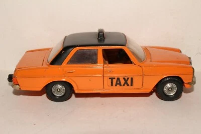 Corgi #411, 1970's Mercedes Taxi, Original - Image 1 of 4