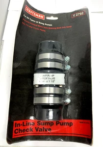 " NEW" CRAFTSMAN 2792 SUMP PUMP CHECK VALVE 1 1/4 OR 1 1/2" U.S.A.MADE (K3) - Picture 1 of 1