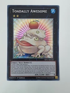 Toadally Awesome Secret Rare MP17-EN150 1st Edition NM Yu-Gi-Oh! TCG - Picture 1 of 1