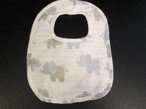 Pechera estampada de elefante con pastel de barro, nueva con etiquetas - Imagen 1 de 3
