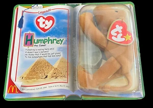 Rare McDonalds Legends  ty beanie babies humphrey The Camel Sealed Package - Picture 1 of 6