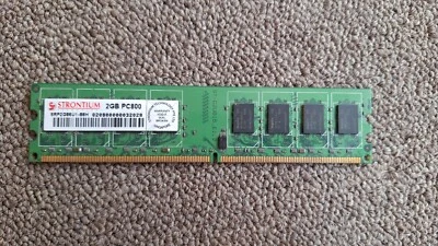 Strontium Hynix 2GB PC2-6400 DDR2-800MHz non-ECC Unbuffered CL6 SRP2G86U1-S6H - Image 1 of 4