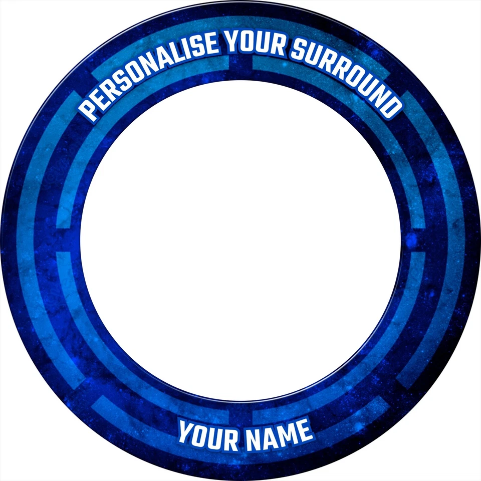 Personalised Code Blue Dartboard Surround Heavy Duty Dart Board Rubber - Image 1 of 1