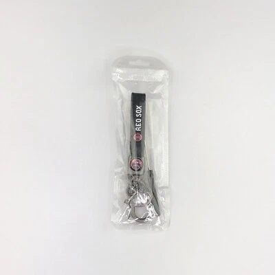 Boston Red Sox Leather Keychain Quick Release Clip & D Ring MLB Sports Souvenir - Image 1 of 4