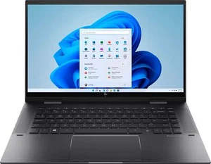 HP ENVY 2-in-1 15.6" FHD Touch-Screen - Ryzen 5 5500U - 8GB RAM - 256GB SSD - Picture 1 of 10