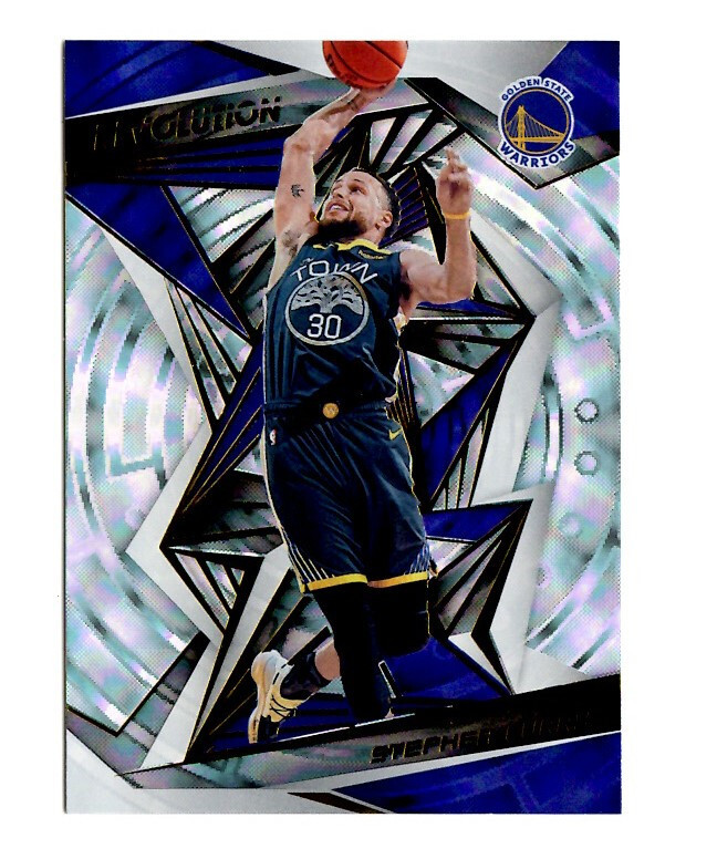2019-20 STEPHEN CURRY Panini Revolution Fractal #42 Golden State Warriors