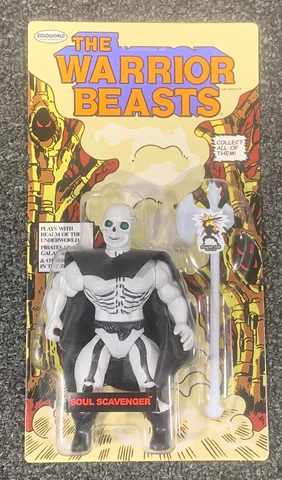 2017 Remco ZOLOWORLD ROTU/MOTU The Warrior Beasts “Soul Scavenger” Action Figure Cover