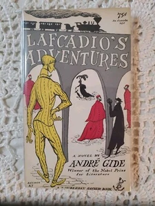 Lafcadio's Adventures Andre Gide Edward Gorey cover 1953 Doubleday Anchor - Imagen 1 de 8