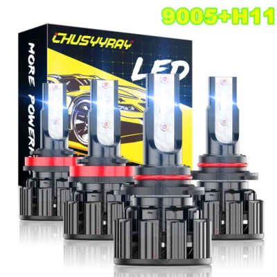 Para Acura TL 2009-2013 -4x LED DRL luz de circulação diurna + lâmpada de neblina 6000K branca - Imagem 1 de 4