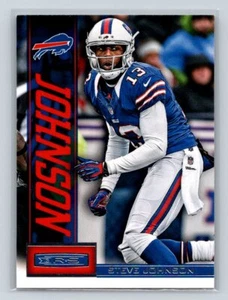 2013 Panini Rookies & Stars #11 Steve Johnson Buffalo Bills - Imagen 1 de 2