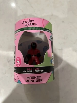 精致游戏:Holdems:Netflix Squidgames 面具管理器耳塞和手机支架 — 第 1/3 张图片