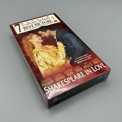 Shakespeare in Love VHS 1999 Comedy 7 Academy Awards Gwyneth Paltrow Ben Affleck - Image 1 of 4