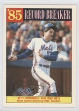 1986 Topps Record Breaker Collector's Edition (Tiffany) Keith Hernandez #203