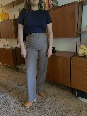 80s khaki womens trousers   - Image 1 of 2