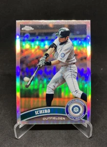 2011 Topps Chrome Ichiro Suzuki Refractor #50 Seattle Mariners - Picture 1 of 2