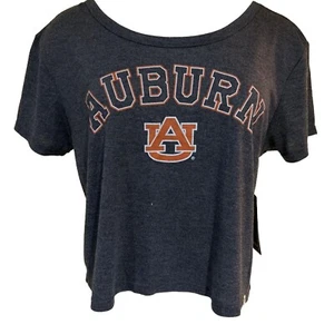 AU Auburn Tigers Ladies Crew Neck Raglan Shirt Medium New Colosseum NCAA - Picture 1 of 5