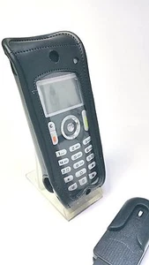 Bolso de cuero Alcatel Lucent Mobile 300 400 400 Octophon 300 400 nuevo - Imagen 1 de 4