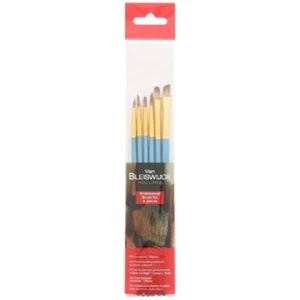 SET DE 6 PINCEAUX PROFESSIONNELS - POUR PEINTURE ACRYLIQUE / A L'HUILE - ART - Picture 1 of 1