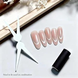 Cat Eye Nail Magnet Tool Versatile Double Head Nail Art Decoration for Daily - Picture 1 of 4