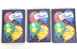 30 Thank You Cards w/Envelopes Note Cards Balloons Celebration Blank - Picture 1 of 3