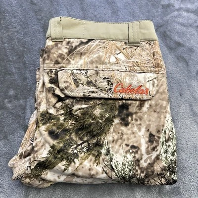 Cabela's Youth Large 4Most Insulated Fleece Lined Real Tree Zip Leg Pants Zonz - Image 1 of 4
