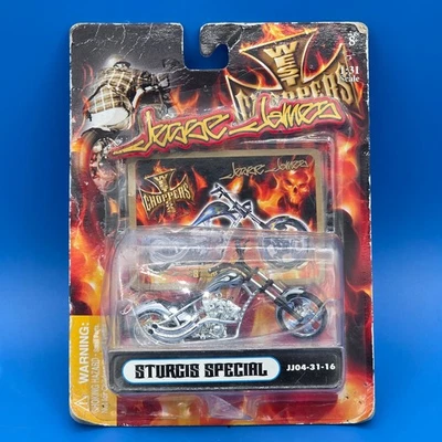 MUSCLE MACHINES WEST COAST CHOPPERS JESSE JAMES STURGIS SPECIAL 1:31 JJ04-31-11 - Image 1 of 4