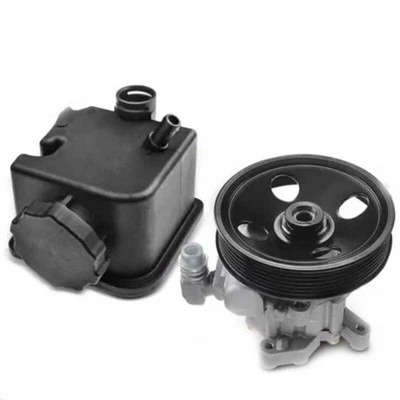 Power Steering Pump w/ Reservoir for Mercedes-Benz CL500 E320 E500 E55 AMG S600 - Image 1 of 4