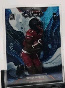2024 Wild Card American Metallix Football -  Xavier Legette 2/5 - Picture 1 of 2