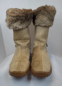 Oscar Sport Apres Ski Faux Fur Winter Boot 38/7.5 US - MADE IN ITALY Excellent - Picture 1 of 14