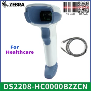 Zebra DS2208-HC0000BZCN 2D USB Healthcare Barcode Reader DS2208 Barcode Scanners - Picture 1 of 4