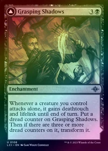Grasping Shadows   Shadows' Lair (Foil) (LCI) The Lost Caverns of Ixalan - NM - Picture 1 of 2